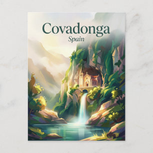 Carte Postale Covadonga Espagne