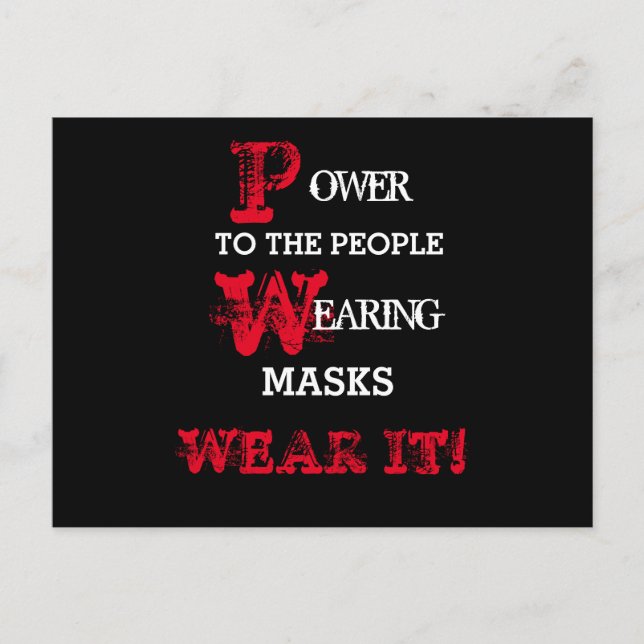 CARTE POSTALE COVID19 (Devant)