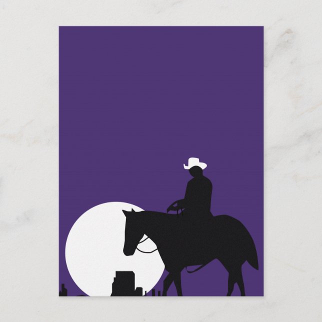 Carte Postale cowboy (Devant)