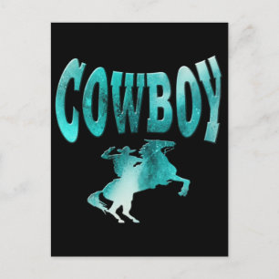 Carte Postale Cowboy