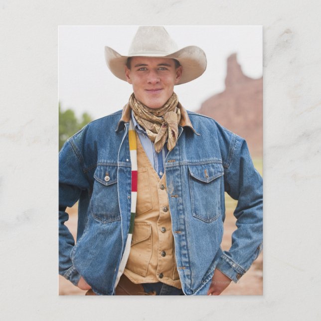 Carte Postale Cowboy 12 (Devant)