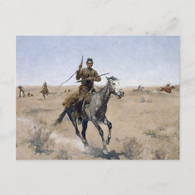 Carte Postale Cowboy américain (Devant)