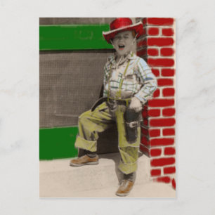 Carte Postale cowboy urbain
