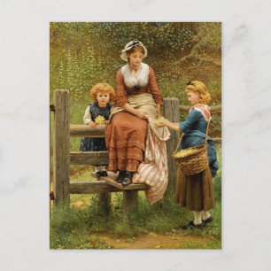 Carte Postale Cowslips de George Dunlop Leslie