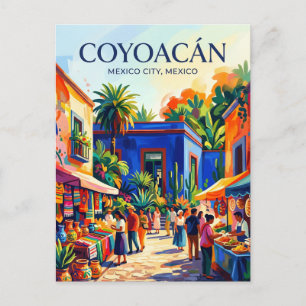 Carte Postale Coyoacán Mexique