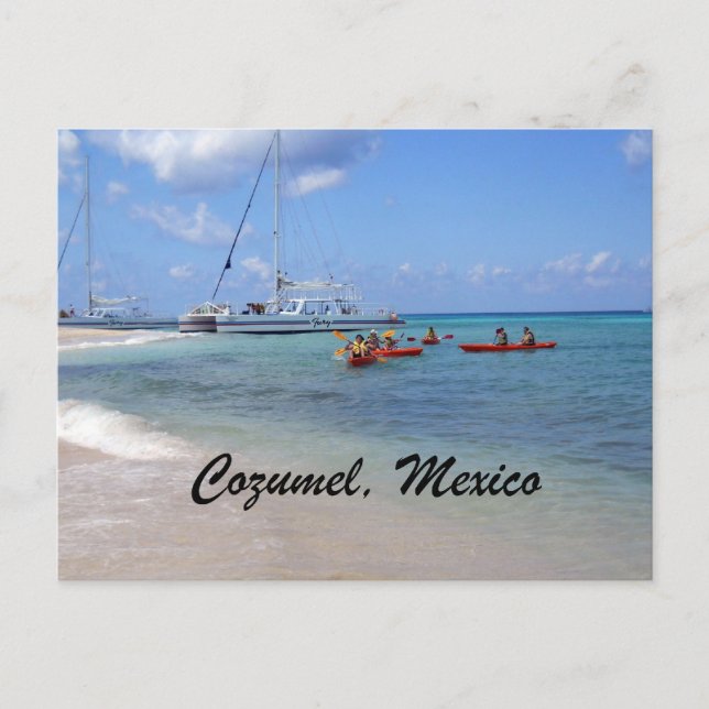 Carte Postale Cozumel, Mexique (Devant)