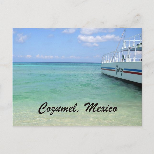 Carte Postale Cozumel, Mexique (Devant)