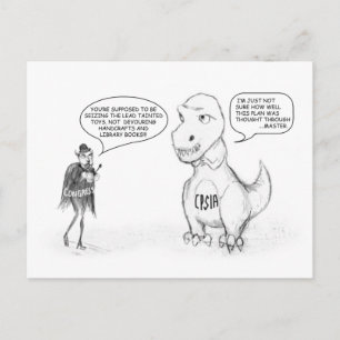 Carte Postale CPSIA Dino