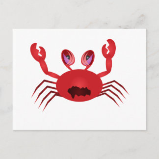 Carte Postale Crabe