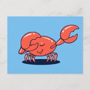 Carte Postale Crabe Faisant Le Dab