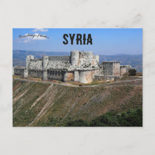 Carte Postale Crac des Chevaliers Syrie