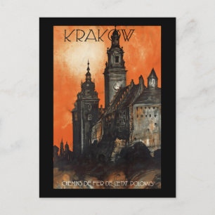 Carte Postale Cracovie