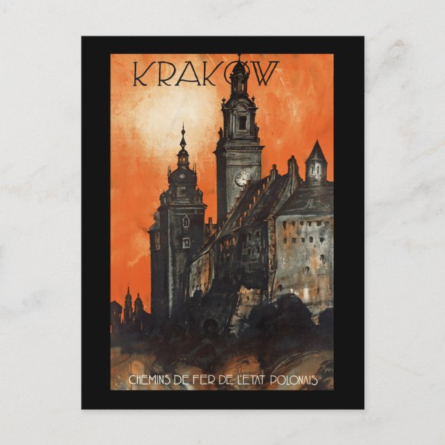 Carte Postale Cracovie (Devant)