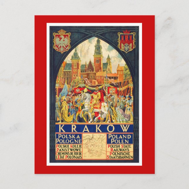 Carte Postale Cracovie (Devant)