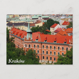 Carte Postale Cracovie, Pologne