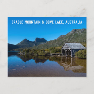 Carte Postale Cradle Mountain et lac Dove, Tasmanie, Australie