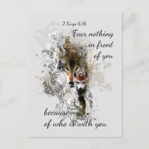Carte Postale Craindre rien devant vous Citation Inspirationnell