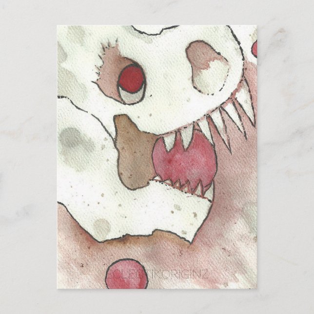 Carte Postale Cranberry Bog Tea Creature 04 (Devant)