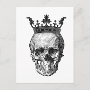 Carte Postale Crâne