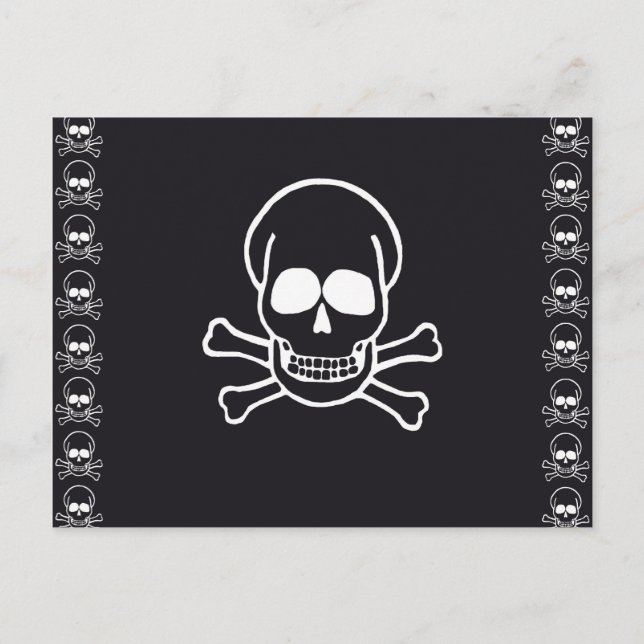 Carte Postale Crâne (Devant)