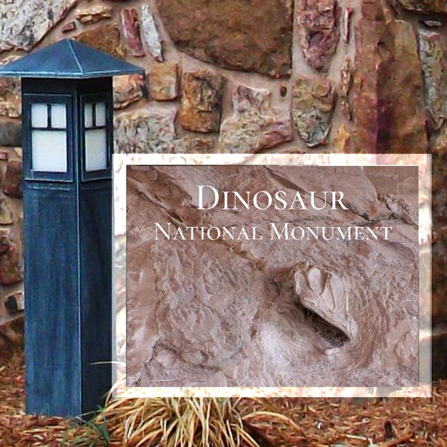 Carte Postale Crâne Camarasaurus, Squelette, Dinosaure Ntl. Parc (Créateur téléchargé)