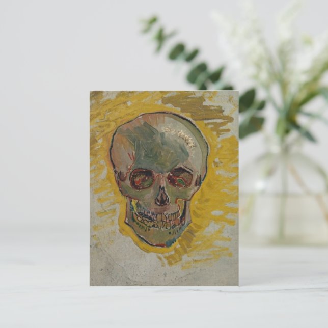 Carte Postale Crâne par Vincent Van Gogh (Debout devant)