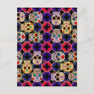 Carte Postale Crânes à sucre