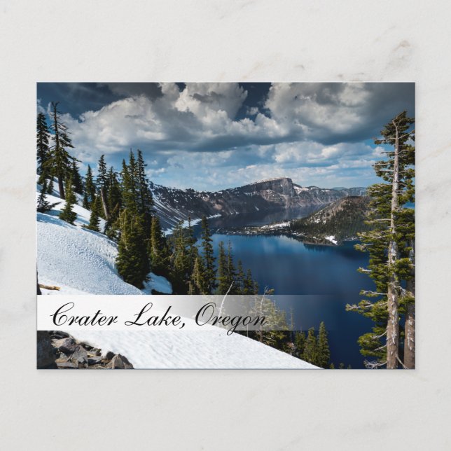 Carte Postale Crater Lake National Park Oregon Paysage Photo (Devant)