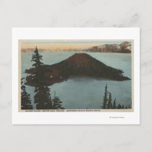 Carte Postale Crater Lake, Oregon - Wizard Island View #1