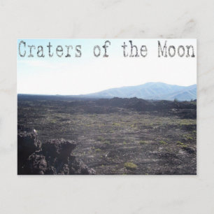Carte Postale Cratères de la Lune, Idaho