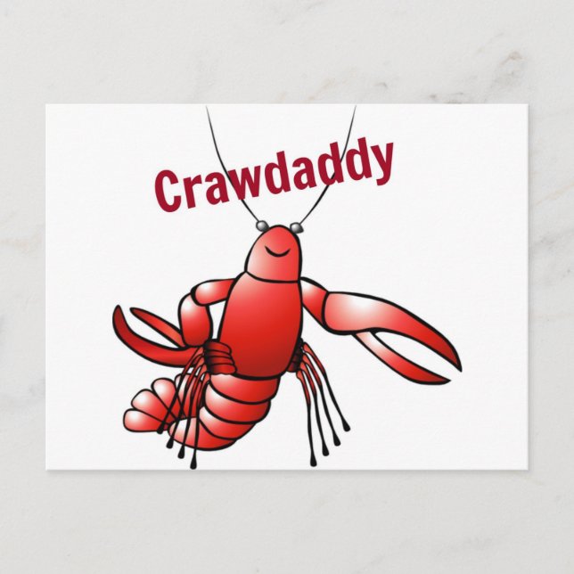Carte Postale Crawdaddy (Devant)