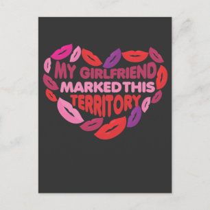 Carte Postale Crazy Girlfriend Territoire Boyfriend Relation