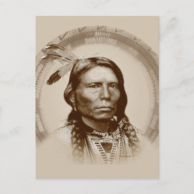 Carte Postale Crazy Horse (Devant)