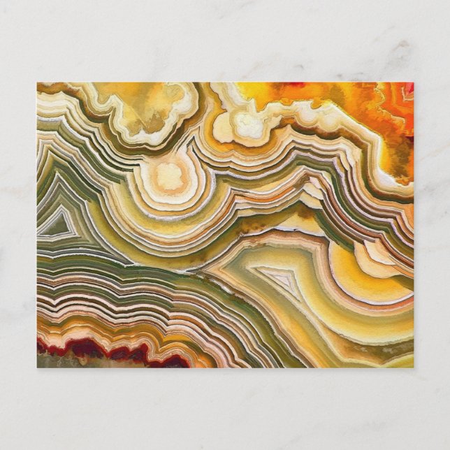 Carte Postale Crazy Lace Agate Imaginaire Opus 02 (Devant)