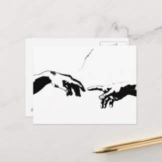 Carte Postale Création d'Adam