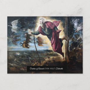 Carte Postale Création d'animaux