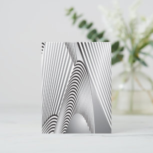 Carte Postale Création de Motif Abstrait 3