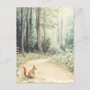 Carte Postale Créatures des bois