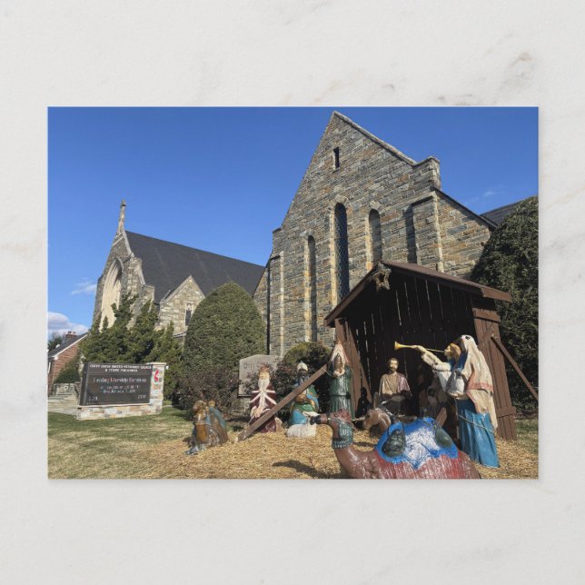 Carte Postale Crèche de Chevy Chase (Devant)