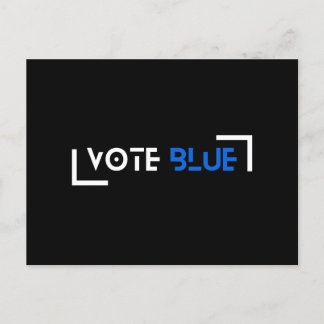 Carte Postale Crédit Bleu personnalisable