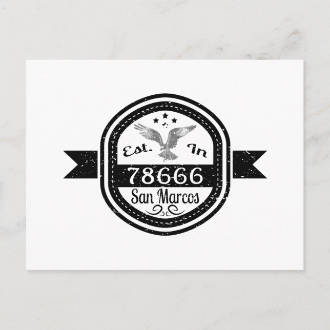 Carte Postale Créé En 78666 San Marcos (Devant)