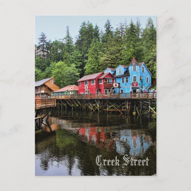 Carte postale Creek Street (Devant)
