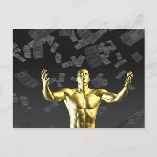 Carte Postale Créer des profits ou des profits financiers facile (Devant)