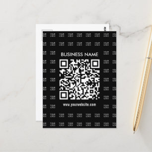 Carte Postale Créer instantanément du code QR scannable et du Mo