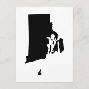 Carte Postale Créer un Faire-part de déplacement vers Rhode Isla