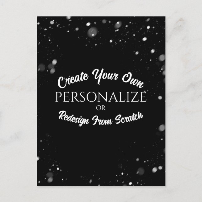 Carte Postale Créer une personnalisation personnalisée (Devant)