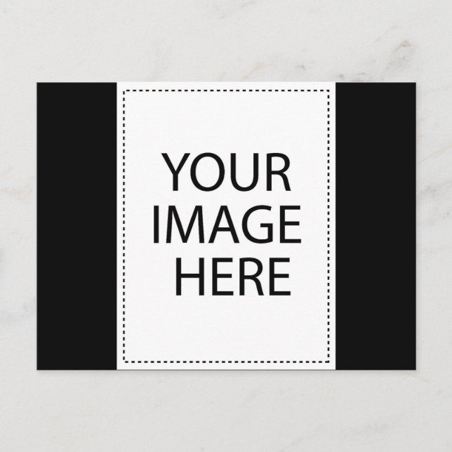 CARTE POSTALE CRÉER VOTRE PROPRE - CONCEVOIR VOTRE PROPRE - BLAN (Devant)