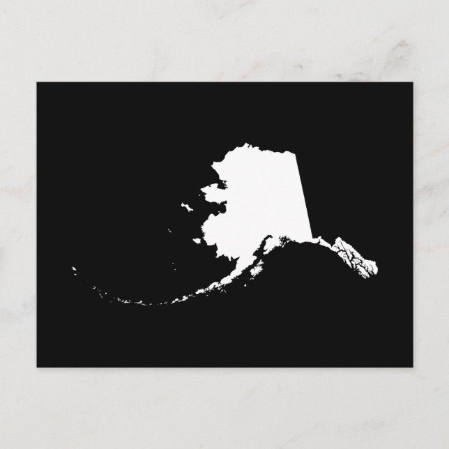 Carte Postale Créez votre propre Faire-part de déplacement Alask (Devant)
