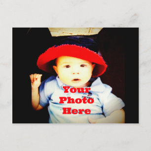 Carte Postale Créez votre propre Modèle de cadeaux photo