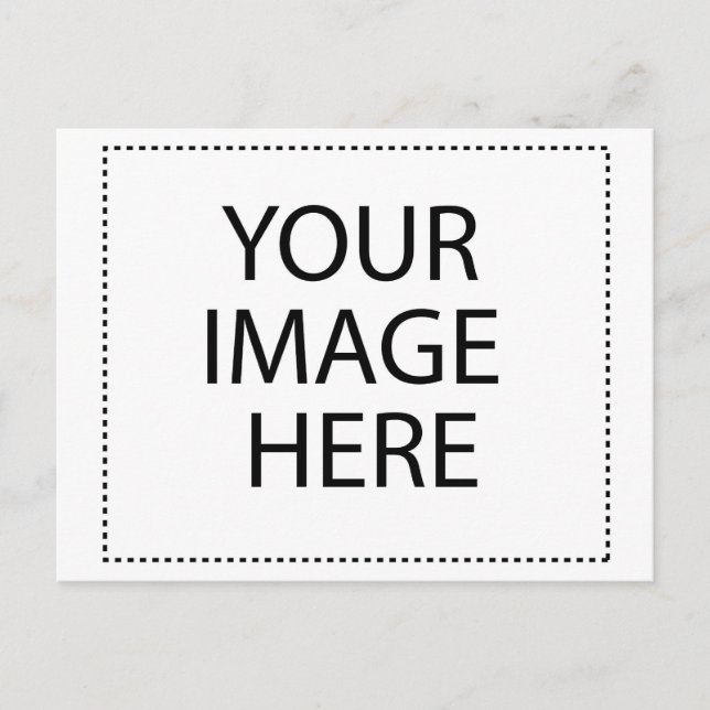 Carte Postale Créez votre propre texte et votre propre design :  (Devant)